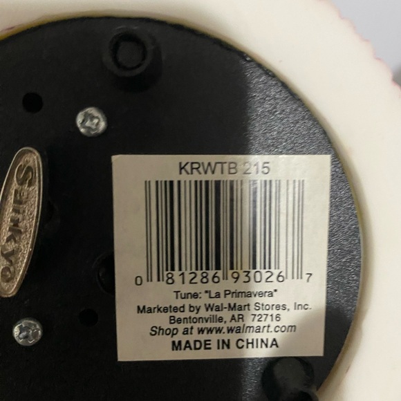 Repunzel musical snow globe “La Primavera” vintage - Picture 7 of 9